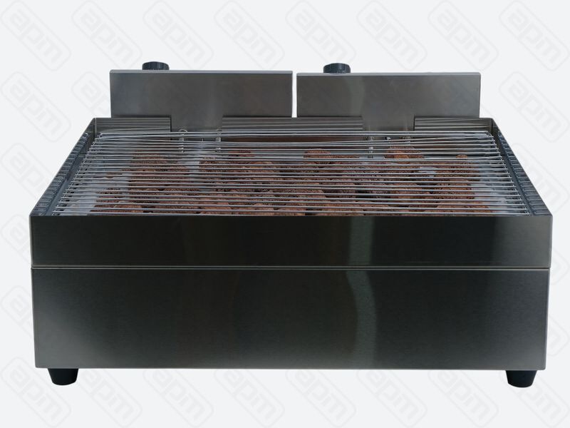 ГРИЛЬ ЛАВОВЫЙ HURAKAN HKN-140D